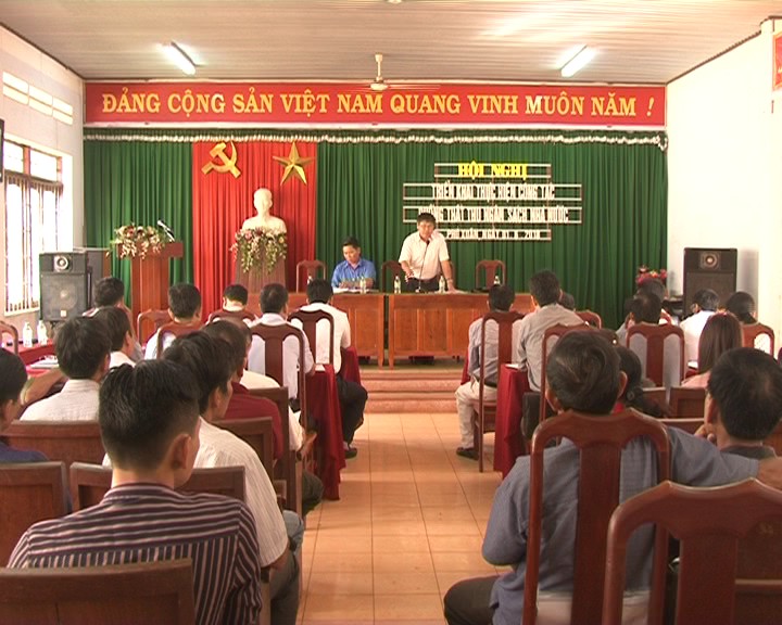 UBND xã Phú Xuân tổ chức hội nghị chống thất thu ngân sách Nhà nước